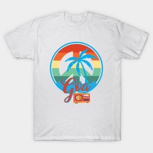 Goa India Tourist Hippie Beach T-Shirt